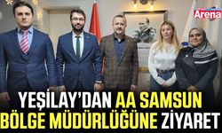 Yeşilay’dan AA Samsun Bölge Müdürlüğüne ziyaret