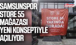Samsunspor Store 55 Mağazası yeni konseptiyle açılıyor