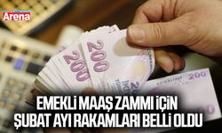 Emekli maaş zammı için Şubat ayı rakamları belli oldu