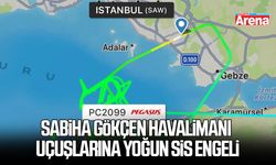 Sabiha Gökçen Havalimanı uçuşlarına yoğun sis engeli