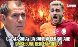 Galatasaray’da Barış Alper kararı! Kimse bunu beklemiyordu...