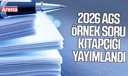 2026 AGS örnek soru kitapçığı yayımlandı