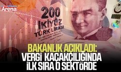 Bakanlık açıkladı: Vergi kaçakçılığında ilk sıra o sektörde