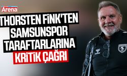 Thorsten Fink'ten Samsunspor taraftarlarına çağrı