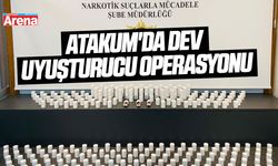 Atakum'da dev uyuşturucu operasyonu