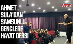 Ahmet Sula'dan Samsunlu gençlere hayat dersi