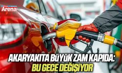 Akaryakıta büyük zam kapıda: Bu gece değişiyor