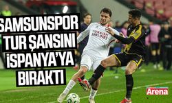 Samsunspor tur şansını İspanya’ya bıraktı