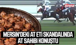 Mersin'deki at eti skandalında at sahibi konuştu