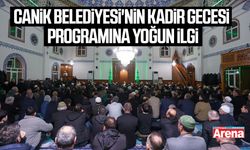 Canik Belediyesi'nin Kadir Gecesi programına yoğun ilgi