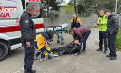 Samsun Çatalarmut'ta korkutan kaza