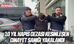 Samsun'da 10 yıl hapis cezası kesinleşen cinayet sanığı yakalandı
