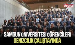 Samsun Üniversitesi öğrencileri denizcilik çalıştayında