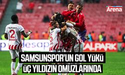 Samsunspor’un gol yükü üç yıldızın omuzlarında