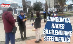 Samsun’da KADES bilgilendirme seferberliği