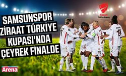 Samsunspor Ziraat Türkiye Kupası'nda çeyrek finalde!