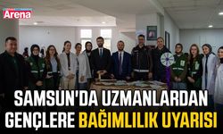 Samsun'da uzmanlardan gençlere bağımlılık uyarısı