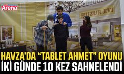 Havza’da “Tablet Ahmet” oyunu iki günde 10 kez sahnelendi