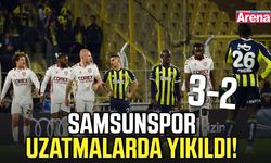 Samsunspor uzatmalarda yıkıldı! 3-2