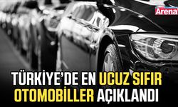 Türkiye’de en ucuz sıfır otomobiller açıklandı