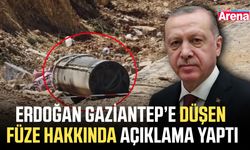 Erdoğan Gaziantep’e düşen füze hakkında açıklama yaptı