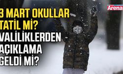 3 Mart okullar tatil mi? Valiliklerden açıklama geldi mi?