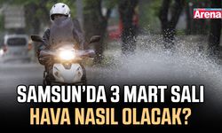 Samsun’da 3 Mart Salı hava nasıl olacak?