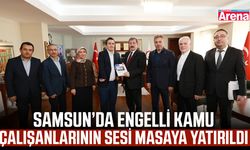 Samsun’da engelli kamu çalışanlarının sesi masaya yatırıldı