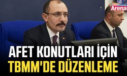 Afet konutları için TBMM'de düzenleme