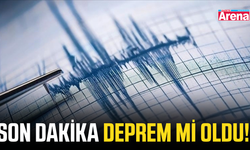 Son dakika deprem mi oldu! En son nerede deprem oldu?