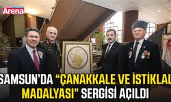 Samsun’da “Çanakkale ve İstiklal Madalyası” sergisi açıldı