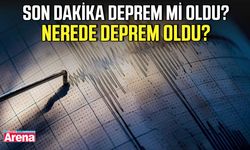 Son dakika deprem mi oldu? Nerede deprem oldu?