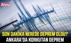 Son dakika nerede deprem oldu? Ankara'da korkutan deprem