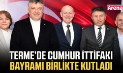 Terme’de Cumhur İttifakı bayramı birlikte kutladı
