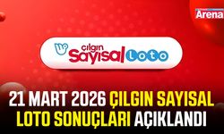 21 Mart 2026 Çılgın Sayısal Loto sonuçları açıklandı