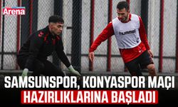Samsunspor, Konyaspor maçı hazırlıklarına başladı