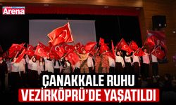 Çanakkale ruhu Vezirköprü’de yaşatıldı