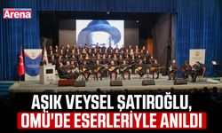 Aşık Veysel Şatıroğlu, OMÜ'de eserleriyle anıldı