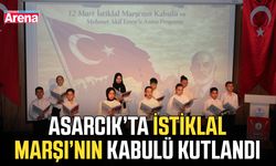 Asarcık’ta İstiklal Marşı’nın kabulü kutlandı