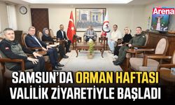 Samsun’da Orman Haftası Valilik ziyaretiyle başladı