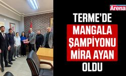 Terme’de mangala şampiyonu Mira Ayan oldu