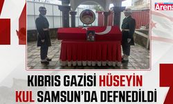 Kıbrıs Gazisi Hüseyin Kul Samsun’da Defnedildi