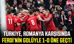 Türkiye, Romanya karşısında Ferdi’nin golüyle 1-0 öne geçti