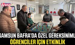 Samsun Bafra’da özel gereksinimli öğrenciler için etkinlik