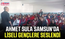 Ahmet Sula Samsun'da liseli gençlere seslendi