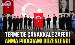 Terme’de Çanakkale Zaferi anma programı düzenlendi
