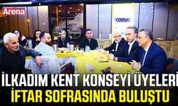 İlkadım Kent Konseyi üyeleri iftar sofrasında buluştu