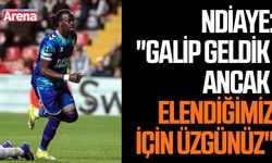 Ndiaye: "Galip geldik ancak elendiğimiz için üzgünüz"