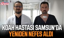 KOAH hastası Samsun'da yeniden nefes aldı