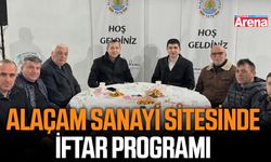 Alaçam Sanayi Sitesinde iftar programı